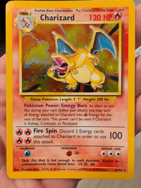 Front of Charizard