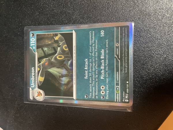 Front of Umbreon