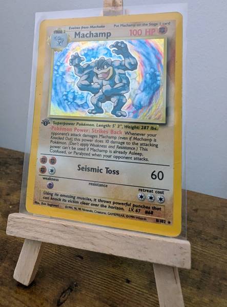 Front of Machamp
