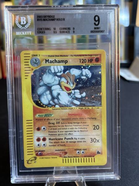 Front of Machamp