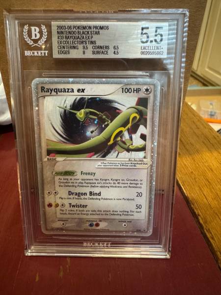 Front of Rayquaza ex