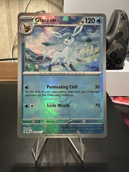Front of Glaceon (Poke Ball Pattern)