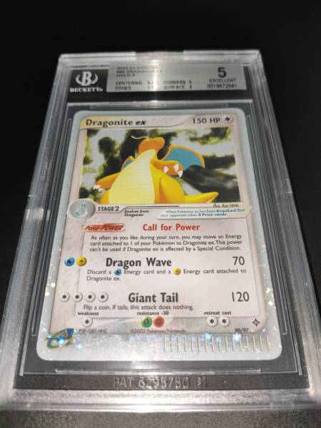 Back of Dragonite ex