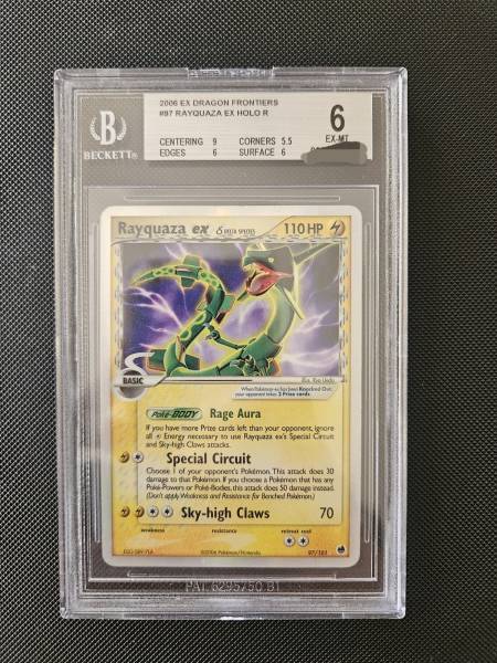 Back of Rayquaza ex (Delta Species)