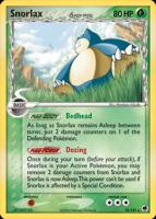 Snorlax δ 10 Dragon Frontiers