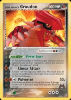 Team Magma's Groudon 9/95