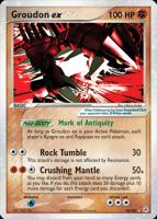 Groudon ex 93/101