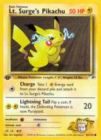 Lt. Surge's Pikachu 81/132