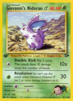 Giovanni's Nidoran ♂ 76/132