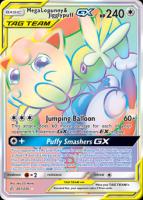 Mega Lopunny & Jigglypuff-GX 261/236