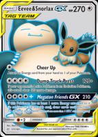 Eevee & Snorlax GX 171