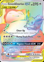 Eevee & Snorlax-GX 191 Team Up
